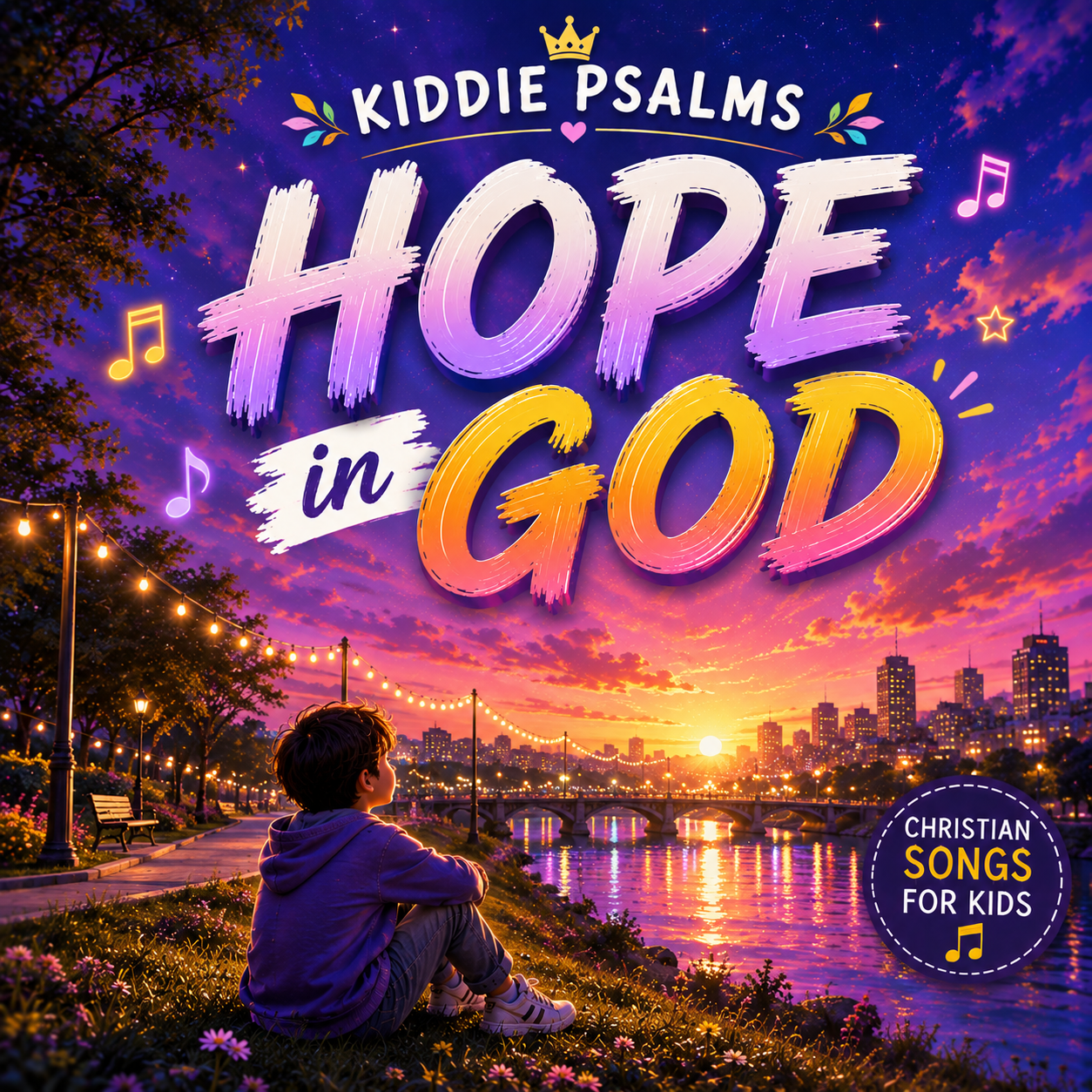Kiddie Psalms: HOPE IN GOD cover