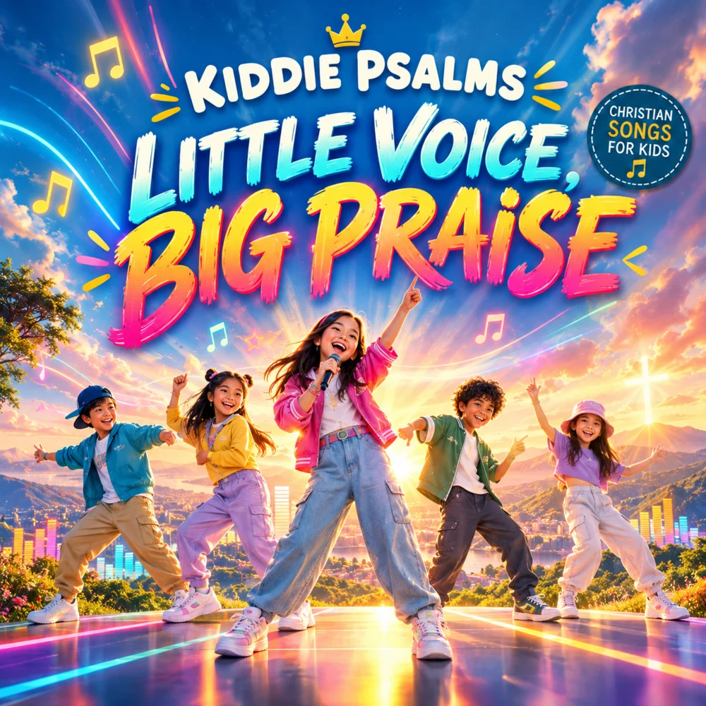 Kiddie Psalms: LITTLE VOICE, BIG PRAISE cover